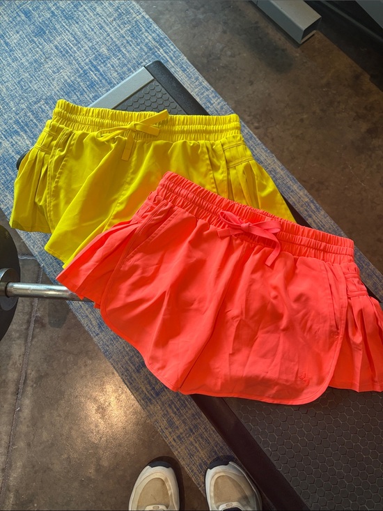 JoyLab Pants - JoyLab Neon Yellow and Coraline Athletic Shorts Duo